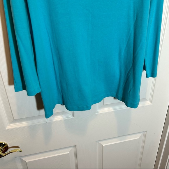 Faded Glory Three Quarter Sleeve Top - Picture 5 of 7